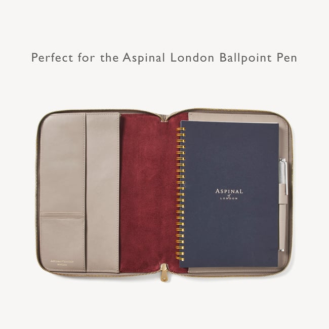 A5 Compact Organiser Padfolio Moleskin Soft Saffiano