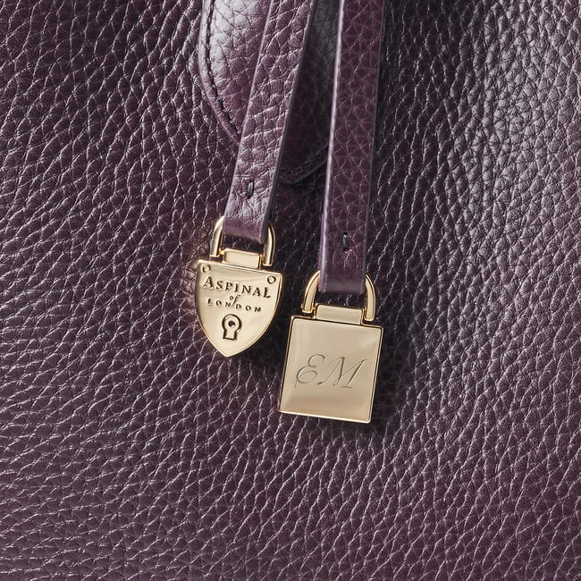 London Tote Fig Pebble