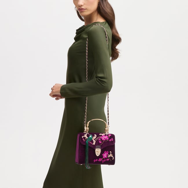 Midi Mayfair® Cassis Velvet