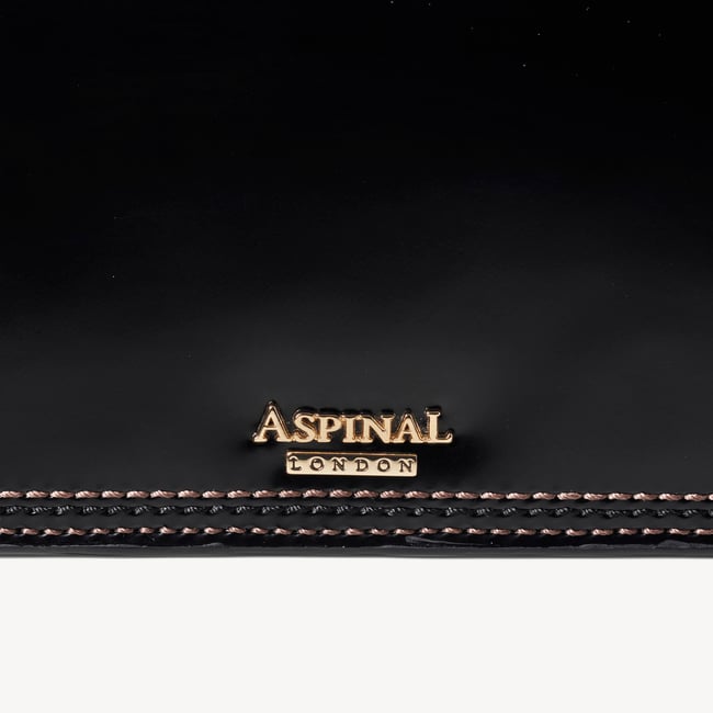 Eliza Clutch Smooth Moonlight Black