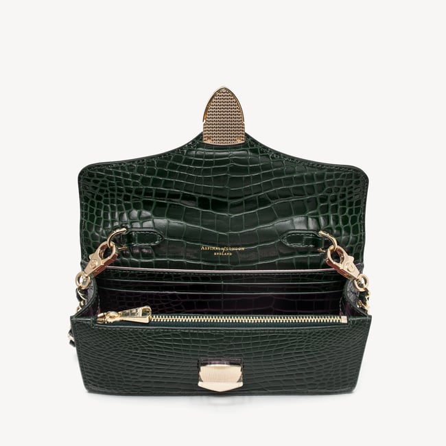 Mayfair®Clutch Evergreen Patent Croc