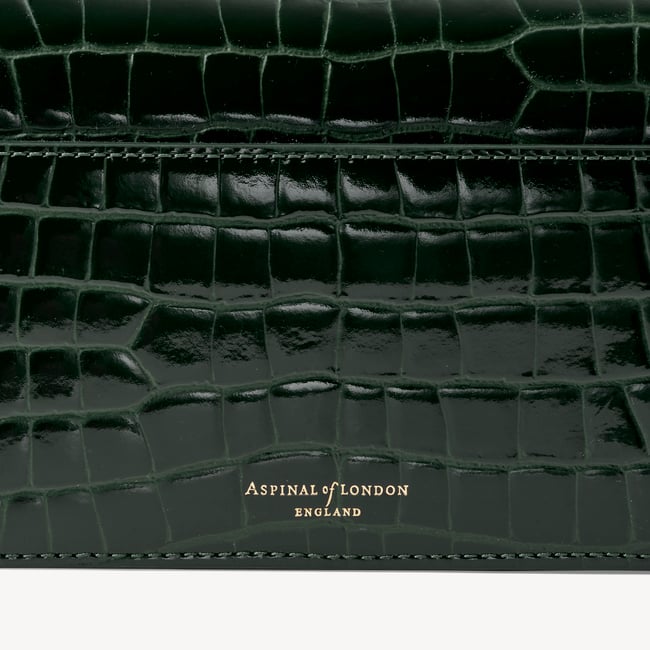 Mayfair®Clutch Evergreen Patent Croc