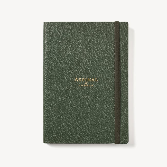 A5 Softback Notebook Evergreen Pebble
