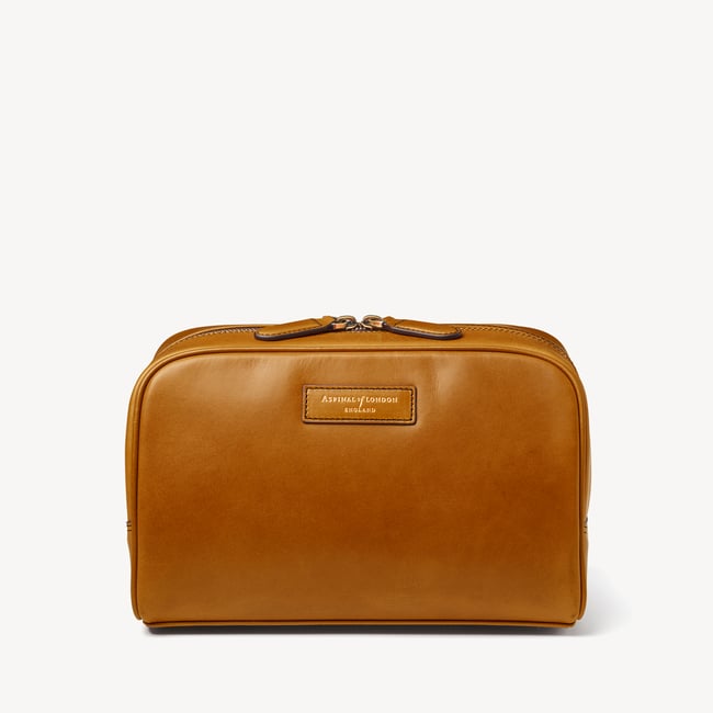 Harrison Toiletry Bag Smooth English Tan