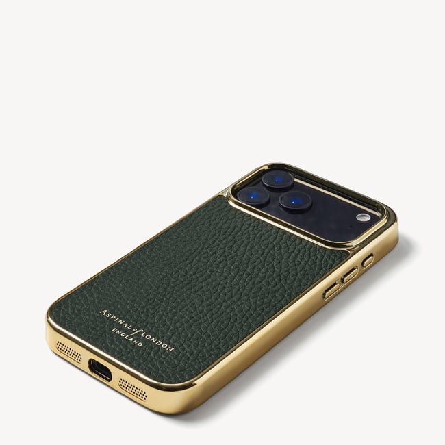 iPhone 17 Pro Max Case Alpine Green Pebble