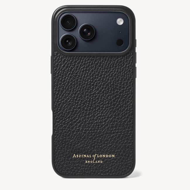 iPhone 17 Pro Max Case Black Pebble