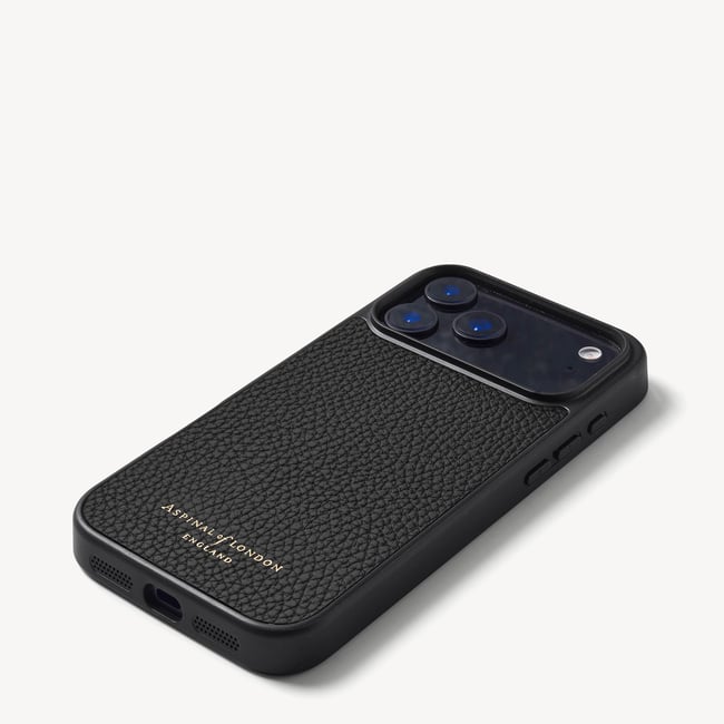 iPhone 17 Pro Max Case Black Pebble