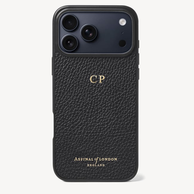 iPhone 17 Pro Max Case Black Pebble