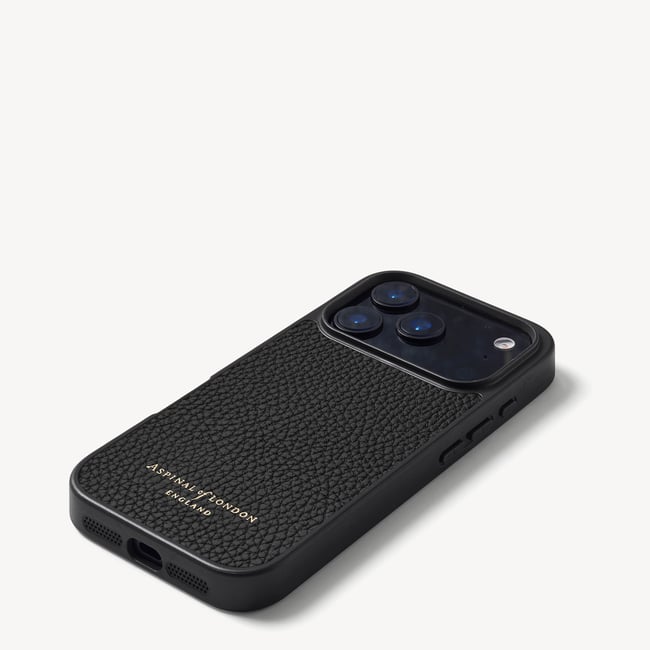 iPhone 17 Pro Case Black Pebble