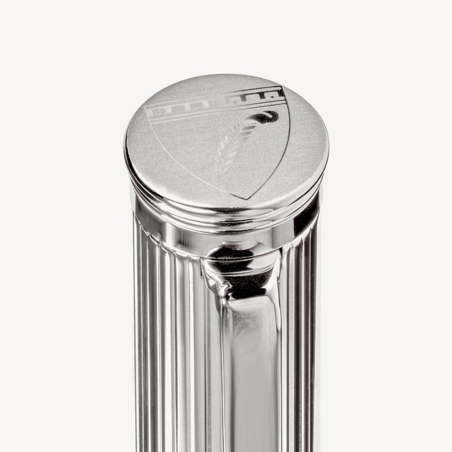London Ballpoint Pen Deep Shine Fig Small Croc