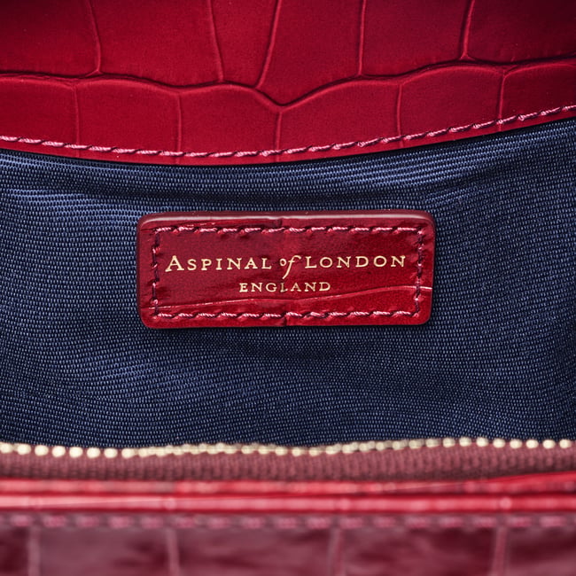 Midi Mayfair® Deep Shine Cherry Ombre Croc