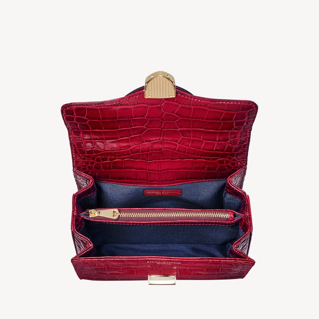 Midi Mayfair® Deep Shine Cherry Ombre Croc