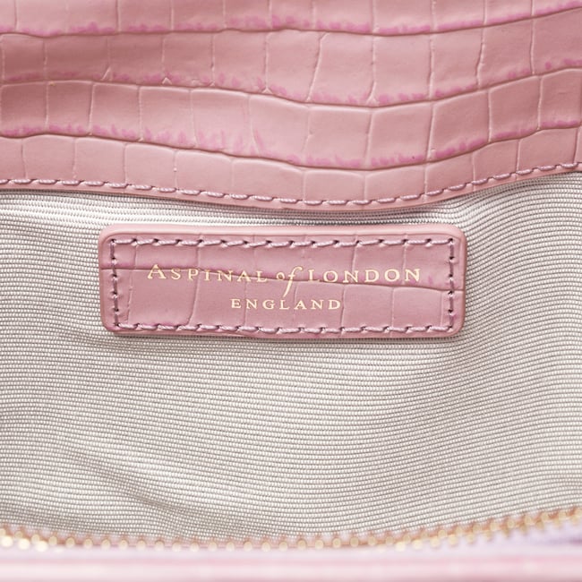 Midi Mayfair® Deep Shine Powder Lilac Small Croc