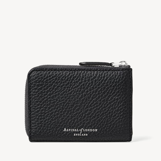 Men’s Key Holder Wallet Black Pebble