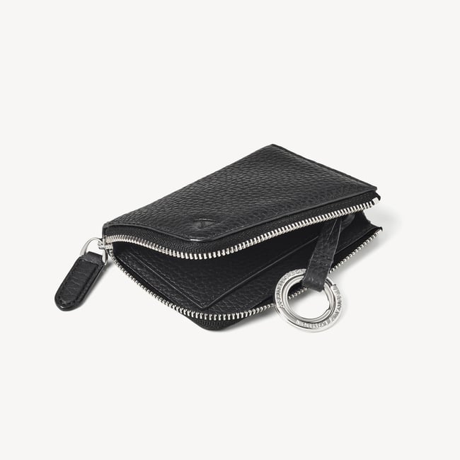 Men’s Key Holder Wallet Black Pebble