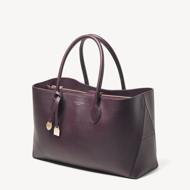 London Tote Fig Pebble