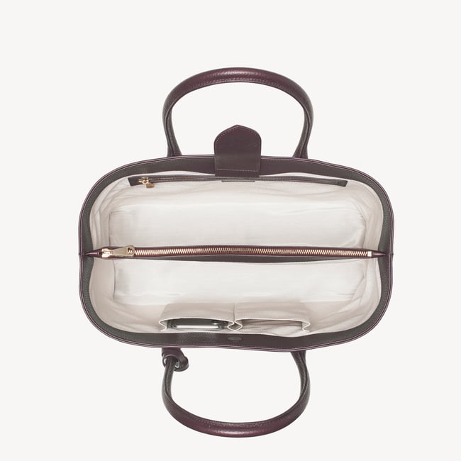 London Tote Fig Pebble