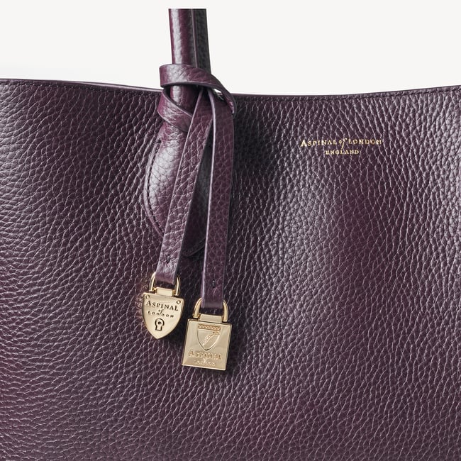 London Tote Fig Pebble