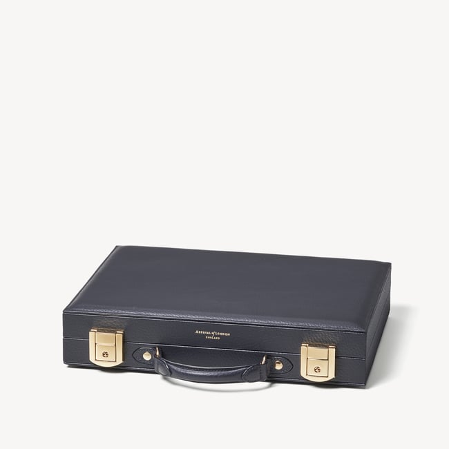 13-inch  Backgammon Set Navy Pebble