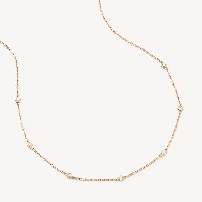 Celeste Necklace 0.018ct Diamond