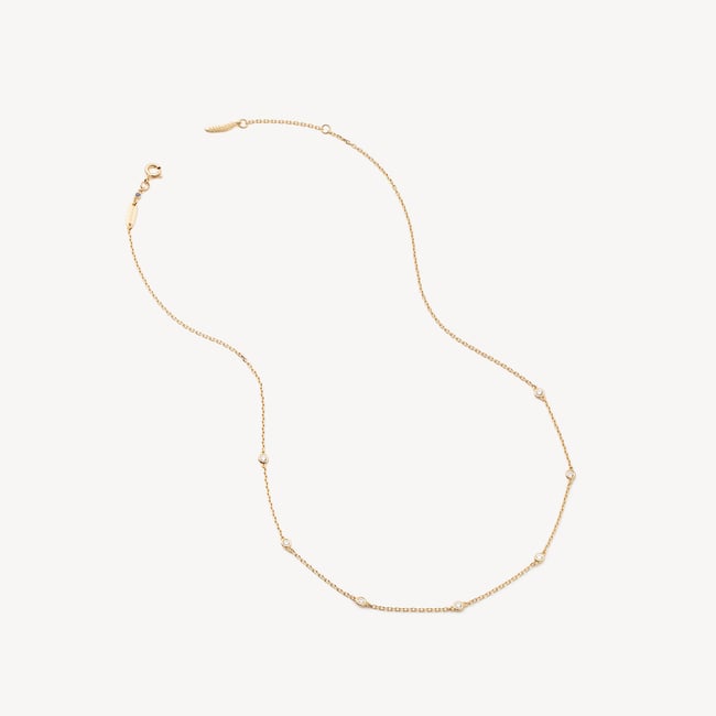 Celeste Necklace 0.018ct Diamond