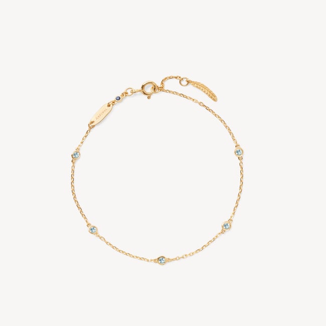 Celeste Bracelet 0.018ct Swiss Blue Topaz