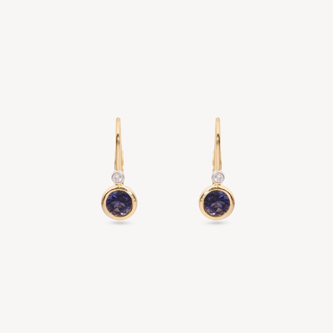Diamond Earrings 0.03ct Diamond