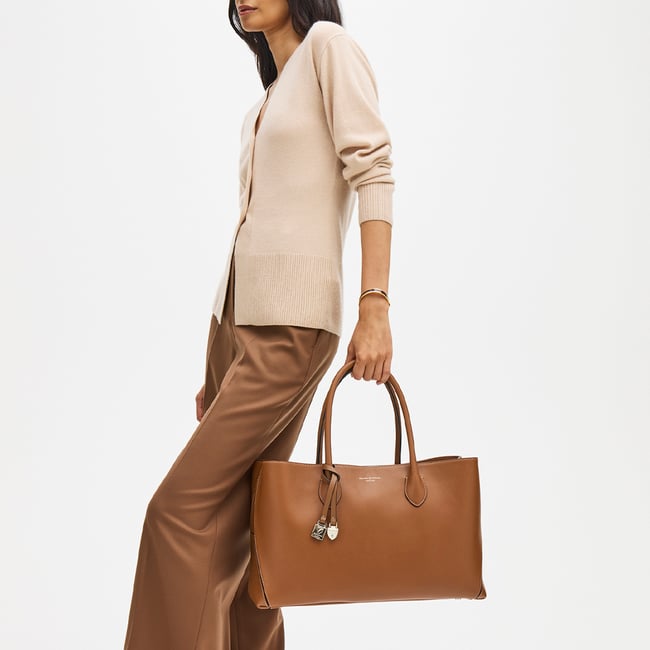 London Tote Smooth Tan
