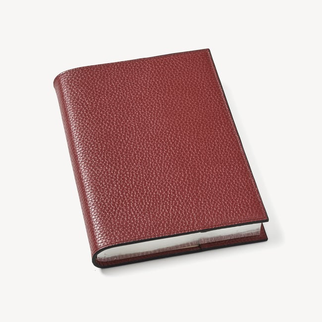 A5 Refillable Journal & Pen Set Merlot Pebble