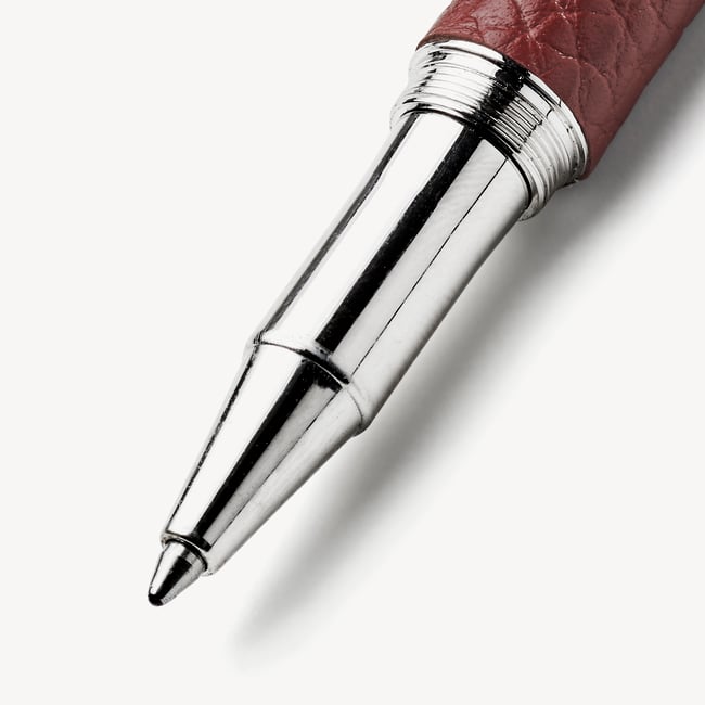 A5 Refillable Journal & Pen Set Merlot Pebble