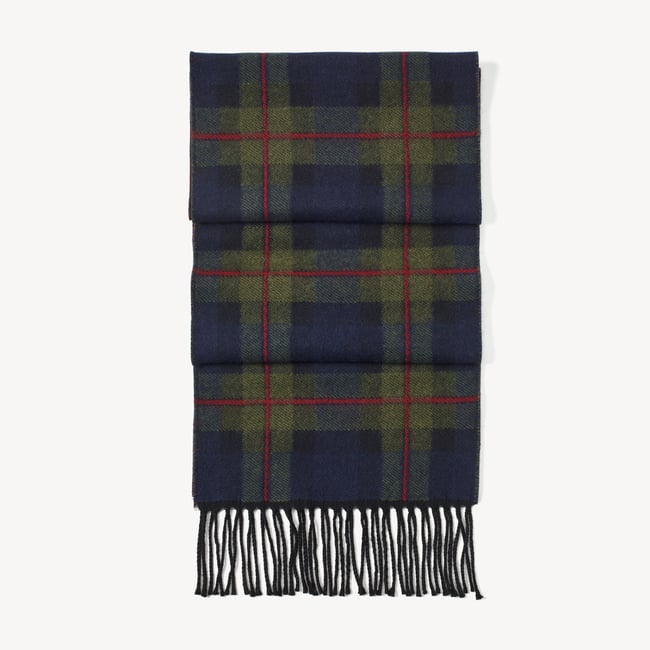 Premium Merino Wool Oversized Scarf Green Merino Wool