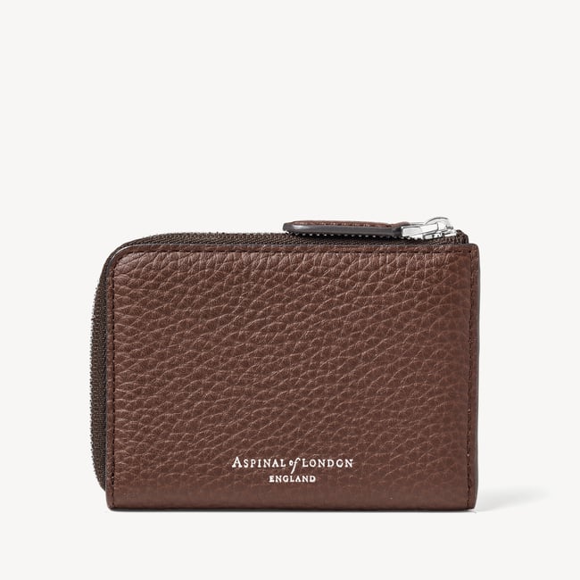 Men’s Key Holder Wallet Tobacco Pebble