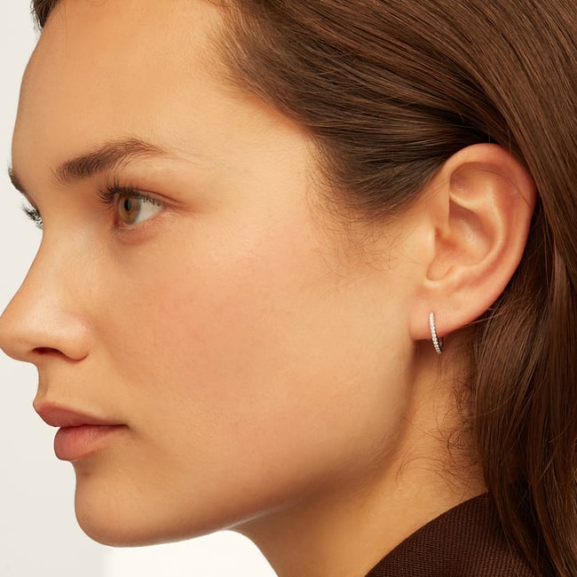 Drop Earrings 0.18ct Diamond
