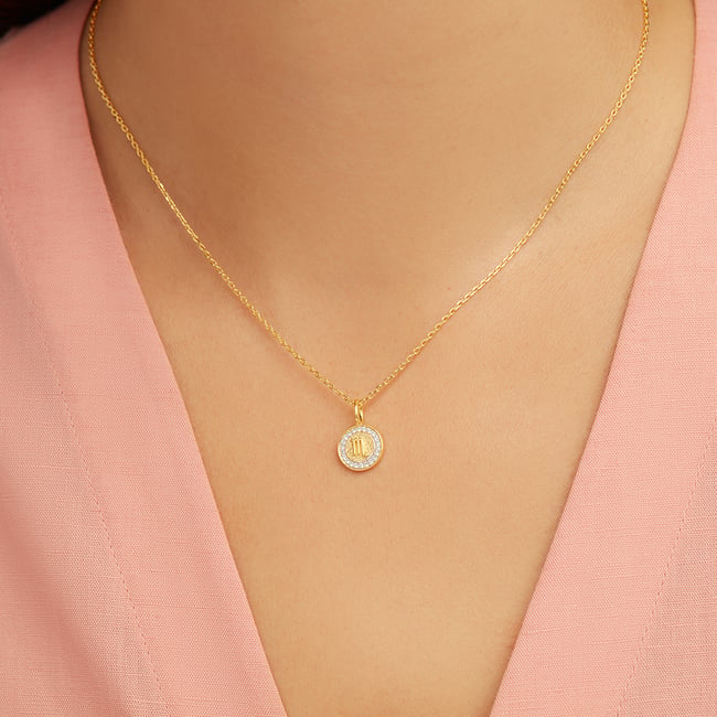 Scorpio Zodiac Pendant Necklace Scorpio in 18ct Gold Vermeil