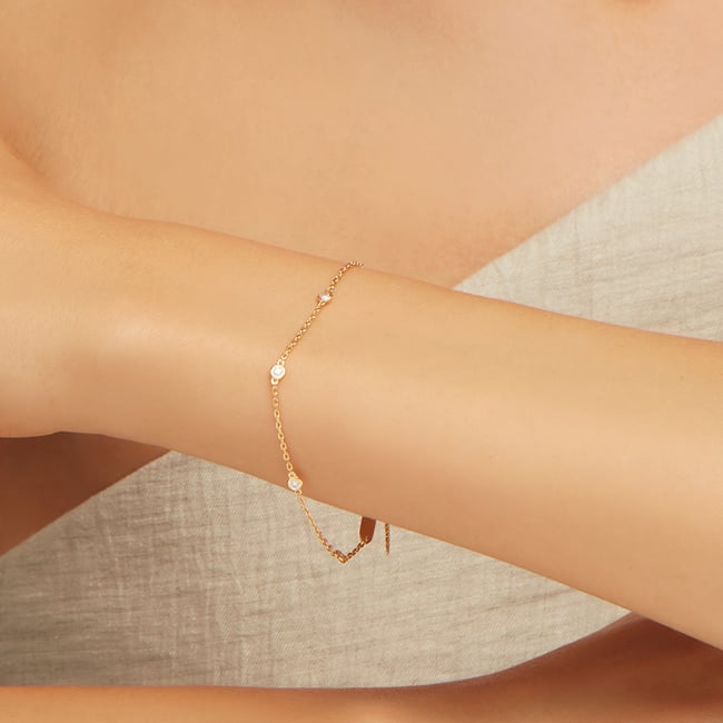 Celeste Bracelet 0.018ct Diamonds