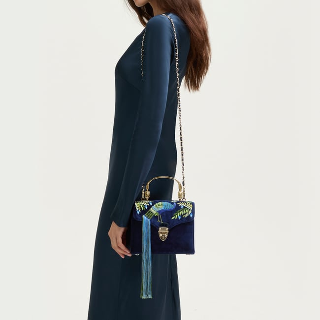Midi Mayfair® Navy Velvet