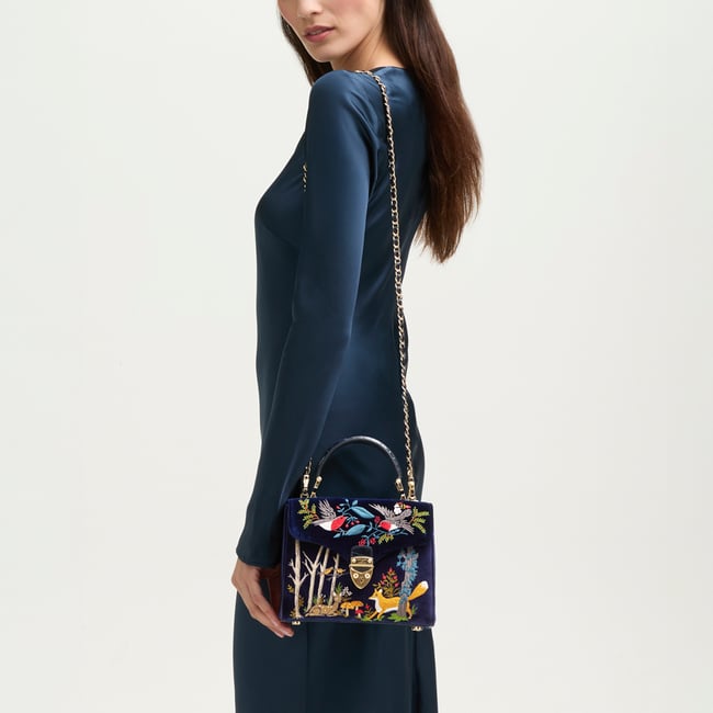 Midi Mayfair® Navy Velvet