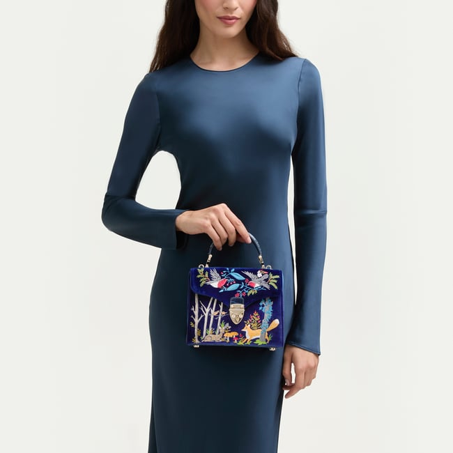 Midi Mayfair® Navy Velvet