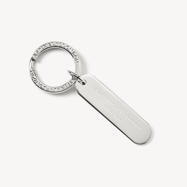 Pill Sterling Silver Keyring Sterling Silver 925