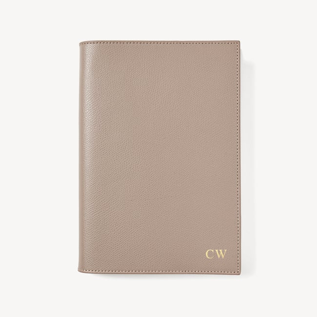 A5 Refillable Luxury Journal Moleskin Soft Saffiano with Soft Suede Lining