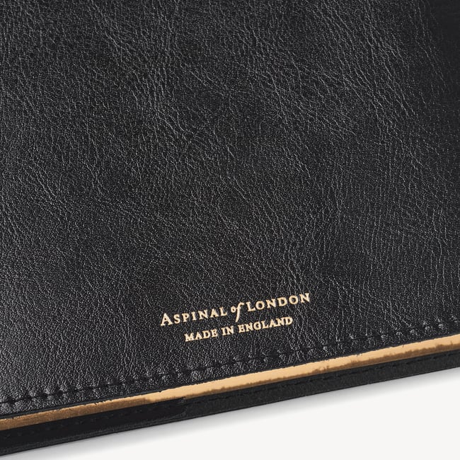 A5 Refillable Journal Smooth Black