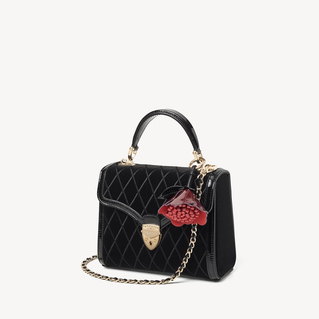 Midi Mayfair® Black Harlequin Hand Embroidery
