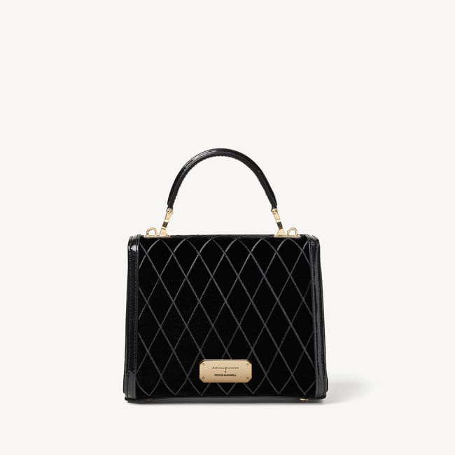 Midi Mayfair® Black Harlequin Hand Embroidery