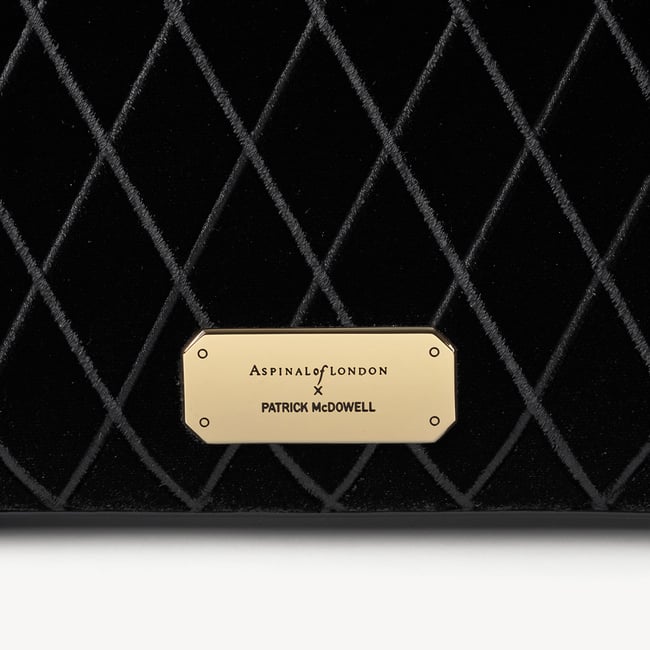 Midi Mayfair® Black Harlequin Hand Embroidery