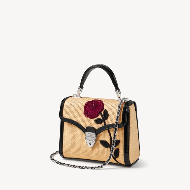 Midi Mayfair® Red Rose Hand Embroidery