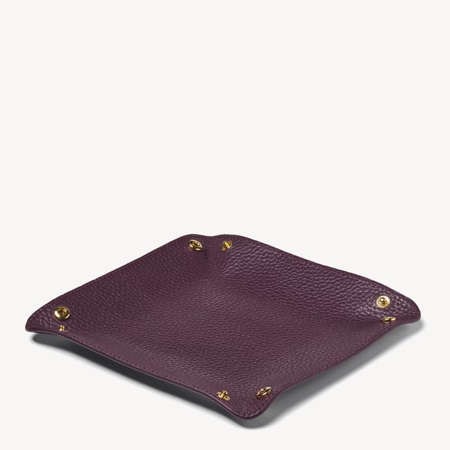 Medium Soft Tidy Tray Fig Pebble