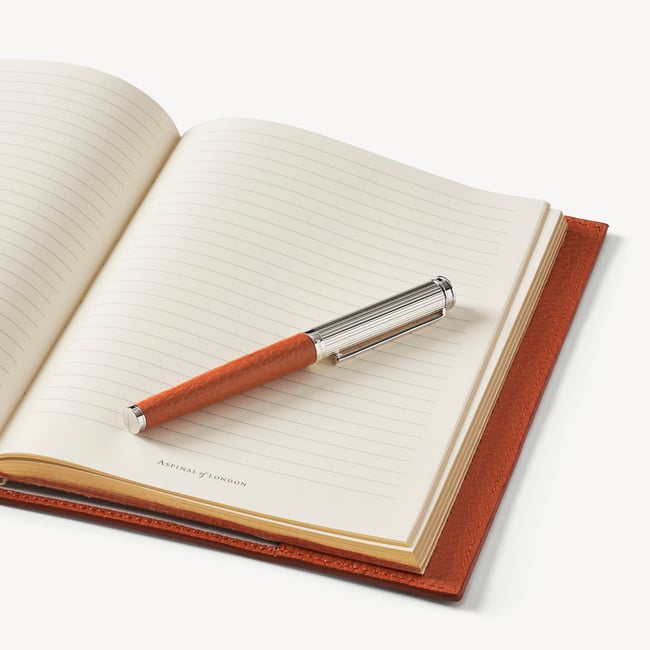 A5 Refillable Journal & Pen Set Marmalade Pebble