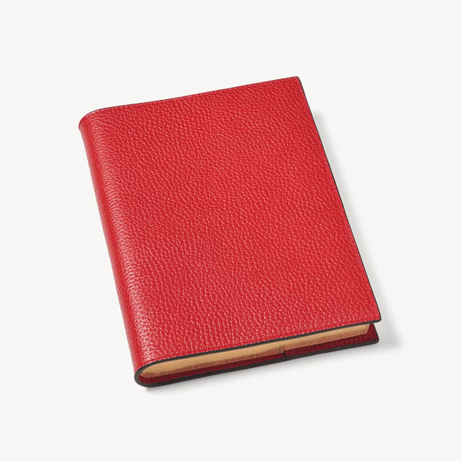 A5 Refillable Journal & Pen Set Cardinal Red Pebble
