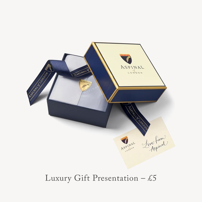 Feather Bangle Navy Enamel & 18ct Gold Plated