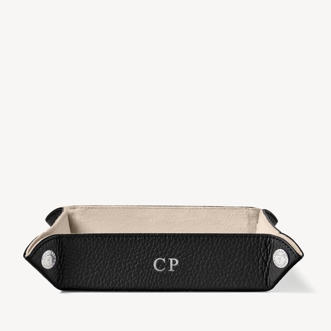 Medium Tidy Tray Black Pebble
